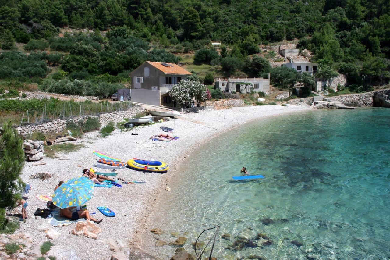 Secluded Fisherman'S Cottage Cove Skozanje, Hvar - 4009 Gdinj Luaran gambar
