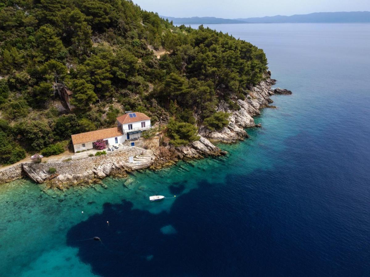 Secluded Fisherman'S Cottage Cove Skozanje, Hvar - 4009 Gdinj Luaran gambar
